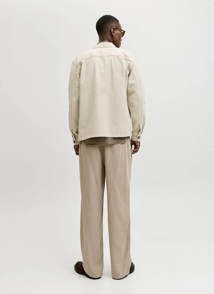 JACK & JONES Bill Andros Linen Blend Jogger Pants